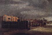 Cornelis Bol View of Arundel House and the West Garden painting